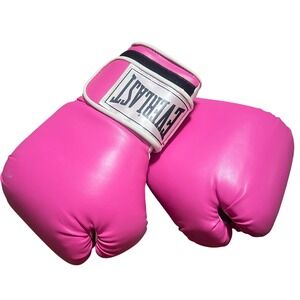 Everlast Adult Pink Boxing Gloves Training Sparring Workout